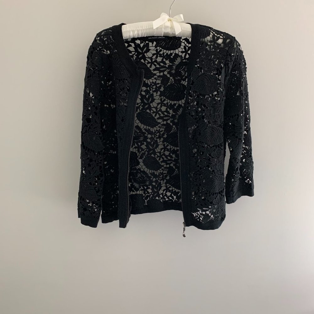 Michael Simon cut out jacket